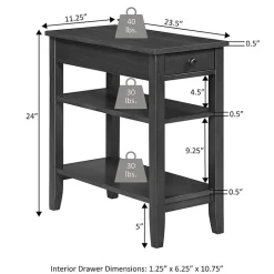 American Heritage Chairside Table