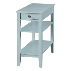 American Heritage 3-Tier End Table with Drawer