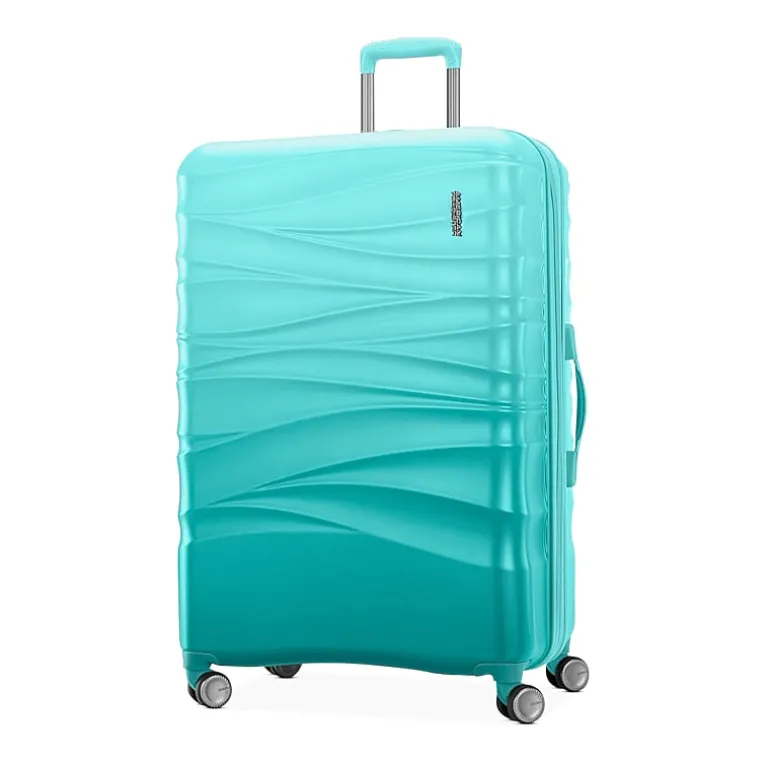 American Tourister Cascade 28 Inch Hardside Expandable Checked Spinner Luggage