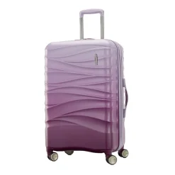 American Tourister Cascade 24 Inch Hardside Expandable Checked Spinner Luggage