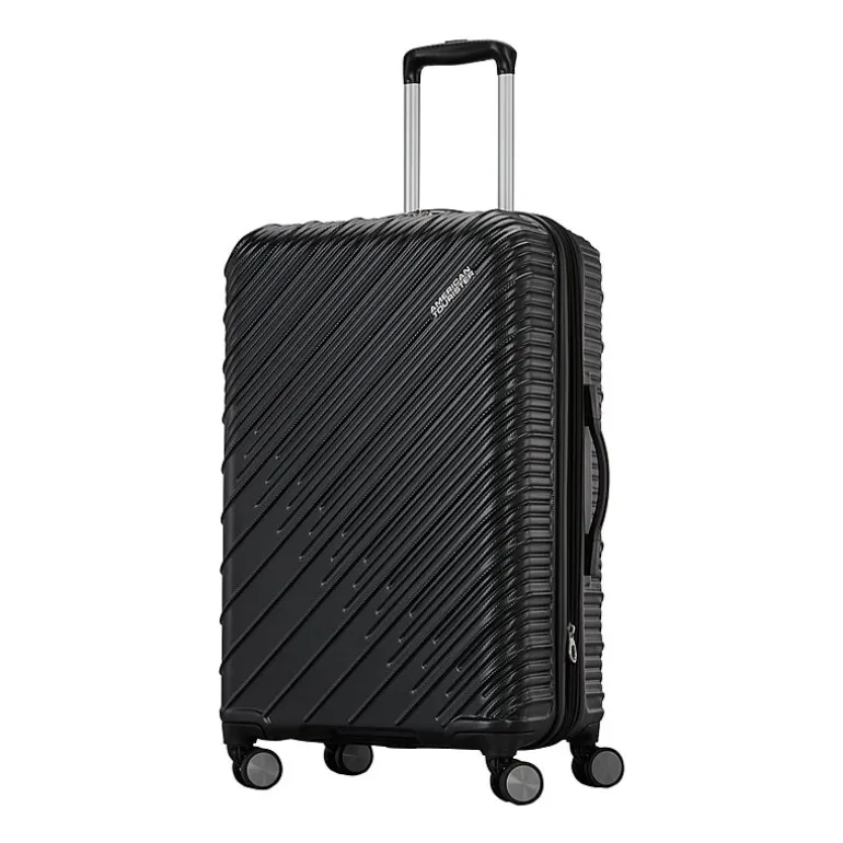 American Tourister Color Splash 24 Inch Hardside Expandable Checked Spinner Luggage