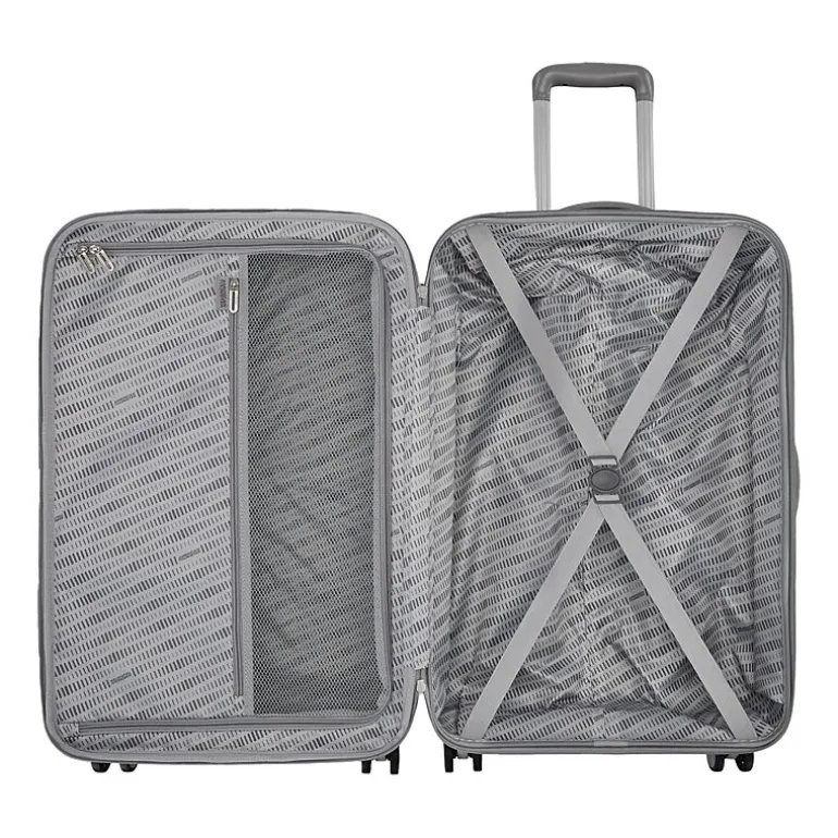 American Tourister Color Splash 24 Inch Hardside Expandable Checked Spinner Luggage