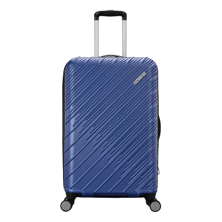 American Tourister Color Splash 24 Inch Hardside Expandable Checked Spinner Luggage
