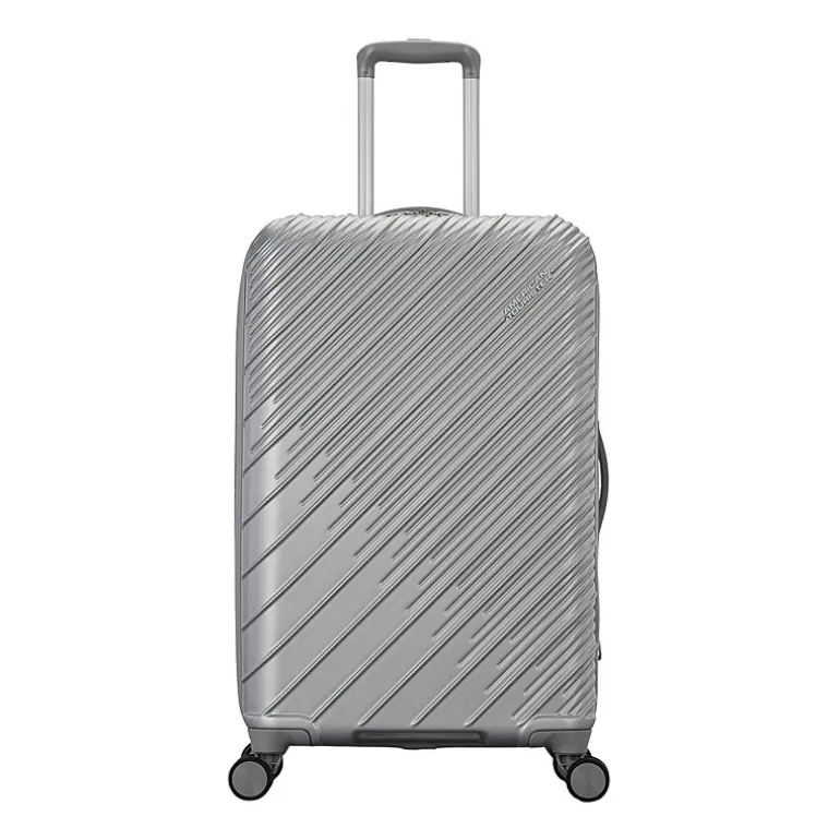 American Tourister Color Splash 24 Inch Hardside Expandable Checked Spinner Luggage