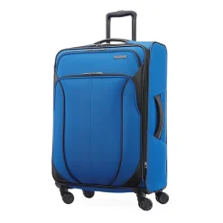 American Tourister 4 Kix 2.0 24 Inch Softside Expandable Checked Spinner Luggage