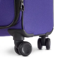 American Tourister Pirouette Nxt 20 Inch Softside Expandable Carry-On Spinner Luggage