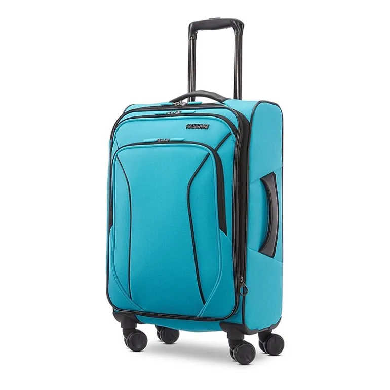 American Tourister Pirouette Nxt 20 Inch Softside Expandable Carry-On Spinner Luggage