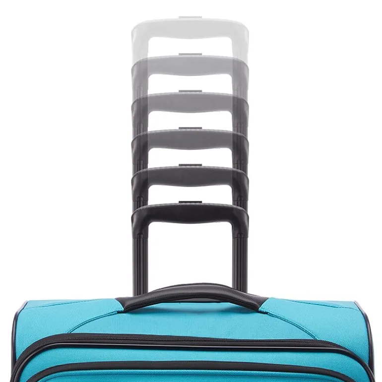 American Tourister Pirouette Nxt 20 Inch Softside Expandable Carry-On Spinner Luggage