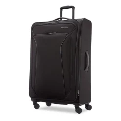 American Tourister Pirouette Nxt 28 Inch Softside Expandable Checked Spinner Luggage