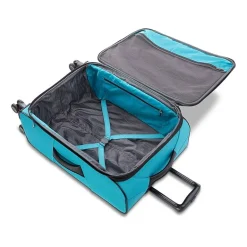 American Tourister Pirouette Nxt 28 Inch Softside Expandable Checked Spinner Luggage