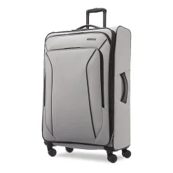 American Tourister Pirouette Nxt 28 Inch Softside Expandable Checked Spinner Luggage