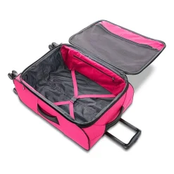American Tourister Pirouette Nxt 28 Inch Softside Expandable Checked Spinner Luggage