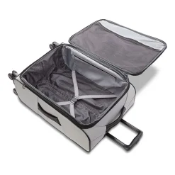 American Tourister Pirouette Nxt 28 Inch Softside Expandable Checked Spinner Luggage