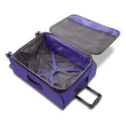 American Tourister Pirouette Nxt 28 Inch Softside Expandable Checked Spinner Luggage