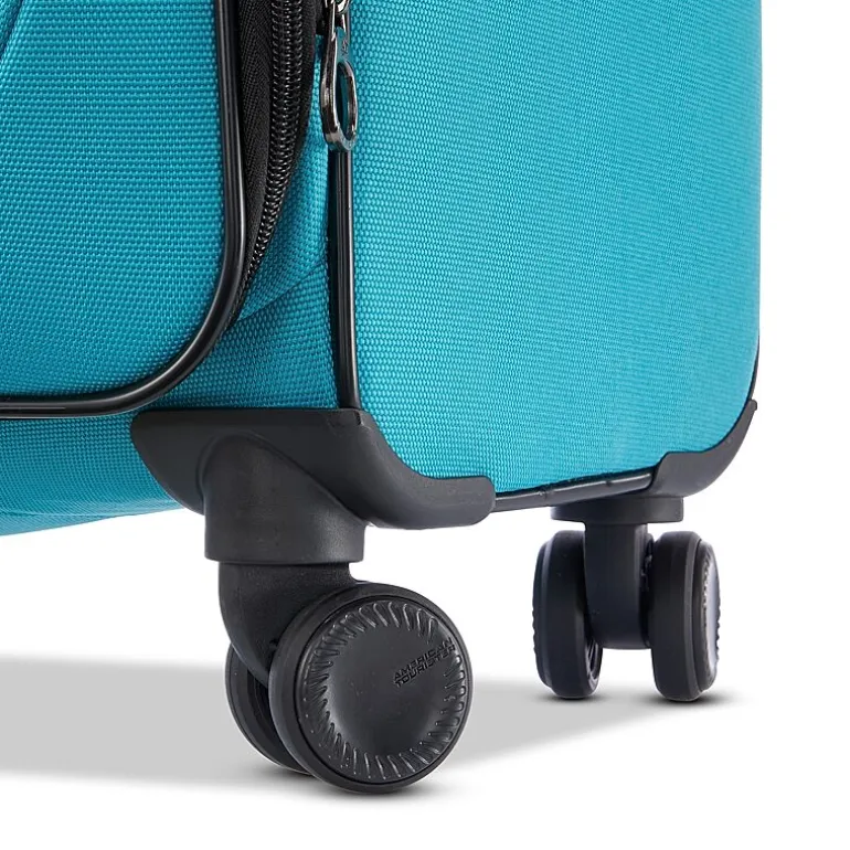 American Tourister Pirouette Nxt 24 Inch Softside Expandable Checked Spinner Luggage