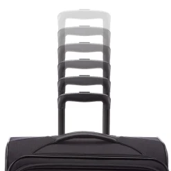 American Tourister Pirouette Nxt 24 Inch Softside Expandable Checked Spinner Luggage