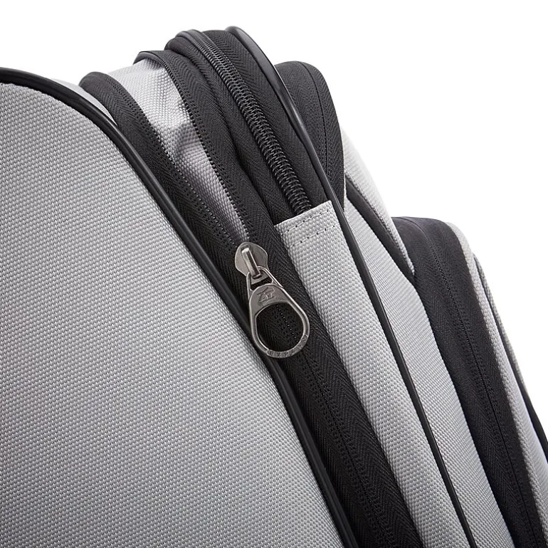 American Tourister Pirouette Nxt 24 Inch Softside Expandable Checked Spinner Luggage