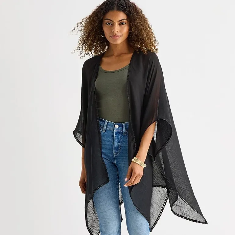 a.n.a Crochet Back Wrap