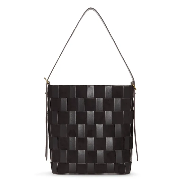 a.n.a Cynthia Woven Bucket Bag