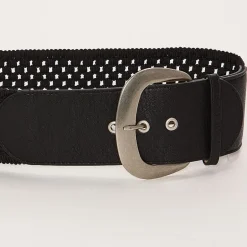 a.n.a Natural With Pu Buckle Womens Belt