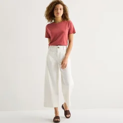 a.n.a Patch Pocket Womens Highest Rise Cropped Jean