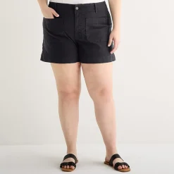 a.n.a Patch Pocket Womens Plus 4