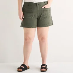 a.n.a Patch Pocket Womens Plus 4
