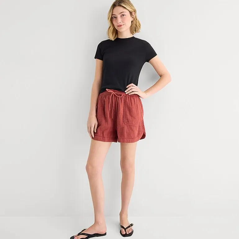 a.n.a Perfect Tee Womens Crew Neck Short Sleeve T-Shirt