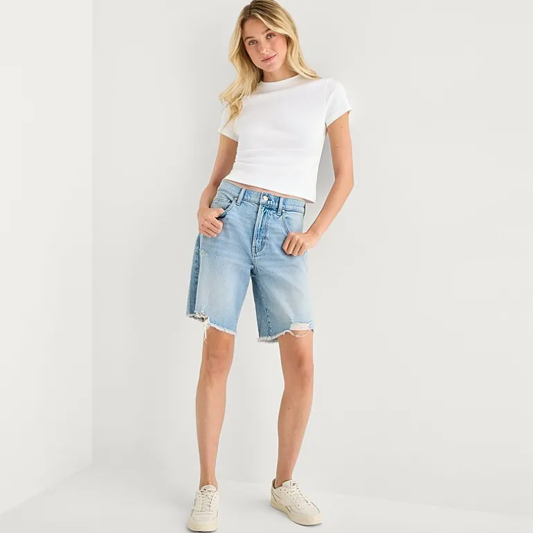 a.n.a Perfect Tee Womens Crew Neck Short Sleeve T-Shirt