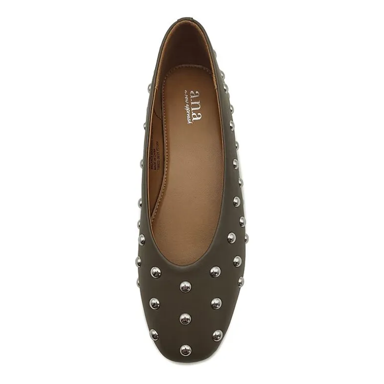 a.n.a Rasa Womens Round Closed Toe Ballet Flats