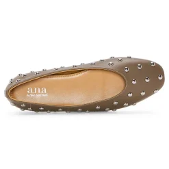 a.n.a Rasa Womens Round Closed Toe Ballet Flats