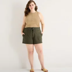 a.n.a Utility Womens Plus 5