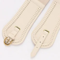 a.n.a Whipstitch Edge Stretch Belt Womens Belt