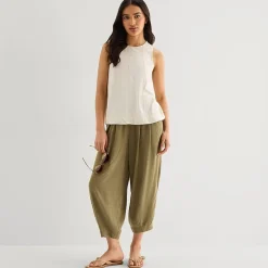 a.n.a Womens Crew Neck Sleeveless Tank Top