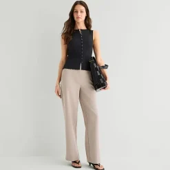 a.n.a Womens Crew Neck Sleeveless Vest