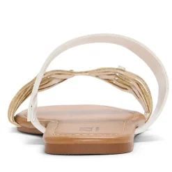 a.n.a Womens Dual Band Slide Sandals