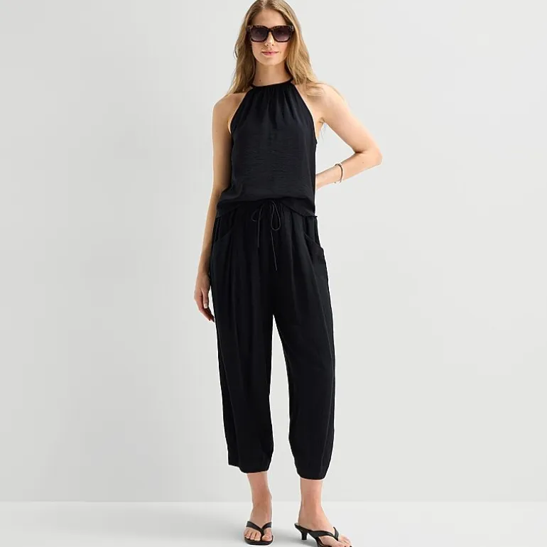 a.n.a Womens Halter Neck Sleeveless Tank Top