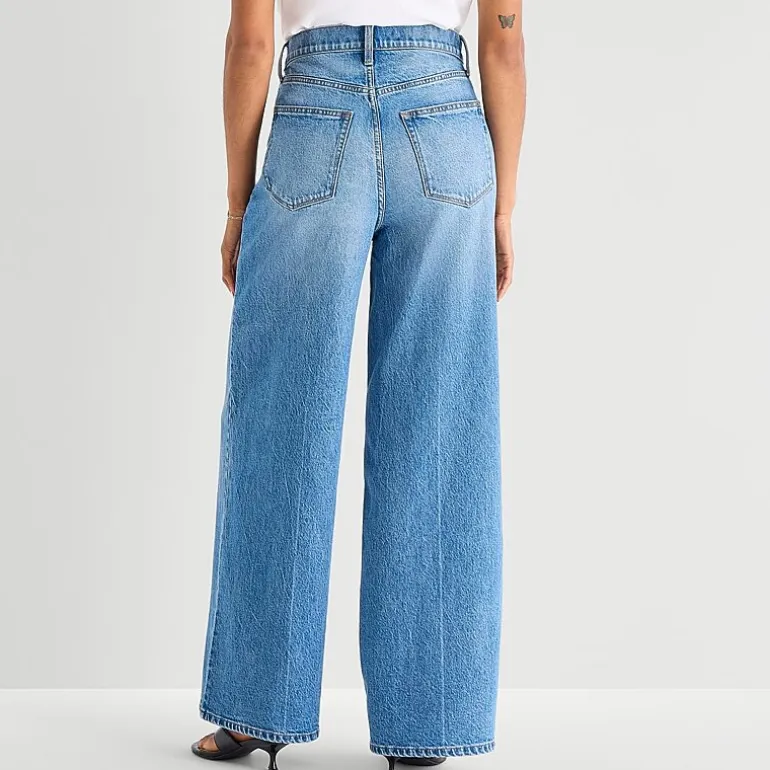 a.n.a Womens Highest Rise Wide Leg Jean