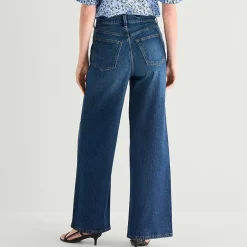 a.n.a Womens Highest Rise Wide Leg Jean