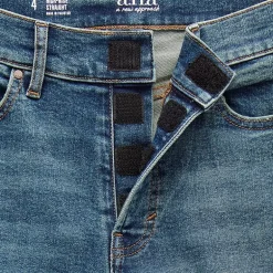 a.n.a Womens High Rise Adaptive Easy-on + Easy-off Straight Leg Jean