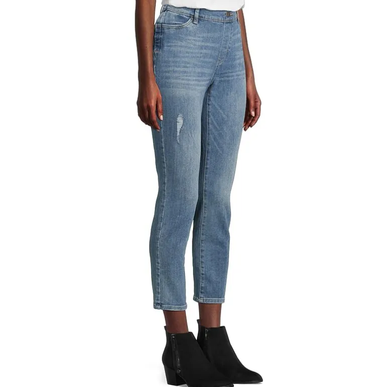 a.n.a Womens High Rise Adaptive "Seated" Skinny Jean