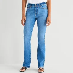 a.n.a Womens High Rise Bootcut Jean