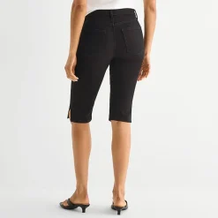 a.n.a Womens High Rise Capri Jean