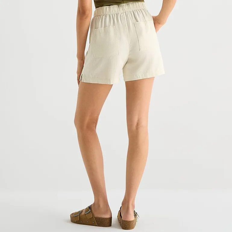 a.n.a Womens High Rise 5" Pull-On Short