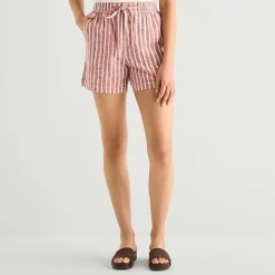 a.n.a Womens High Rise 5" Pull-On Short