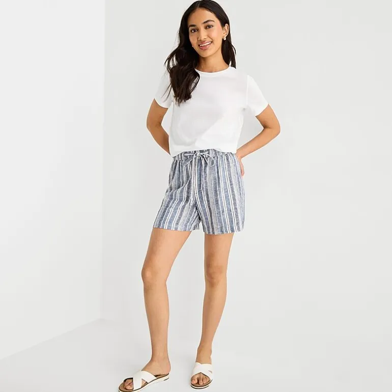 a.n.a Womens High Rise 5" Pull-On Short