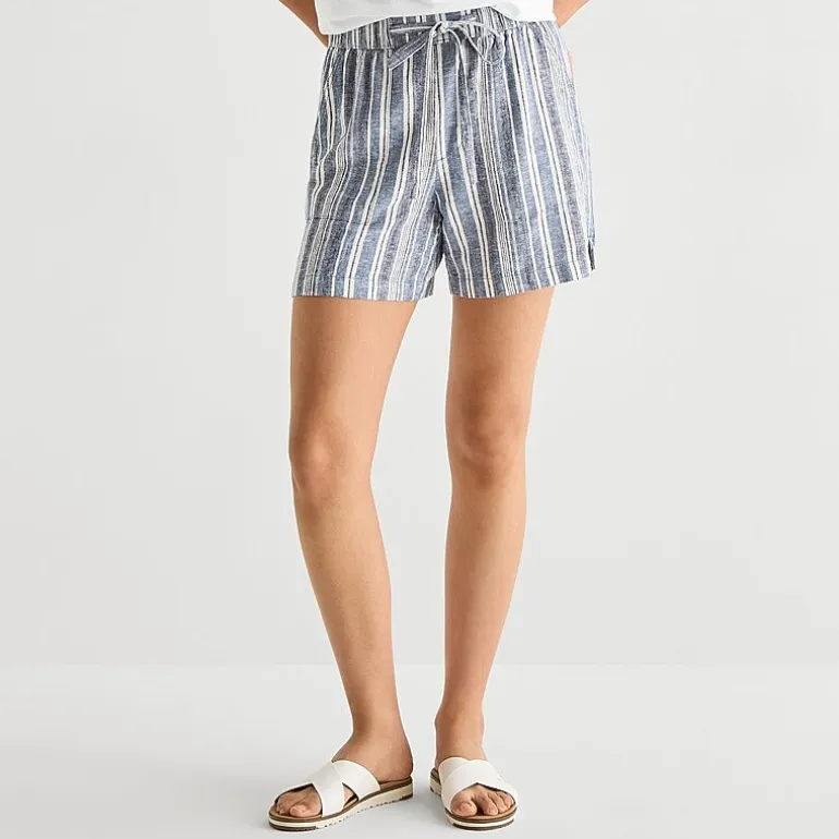 a.n.a Womens High Rise 5" Pull-On Short