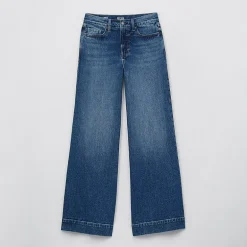 a.n.a Womens High Rise Wide Leg Jean