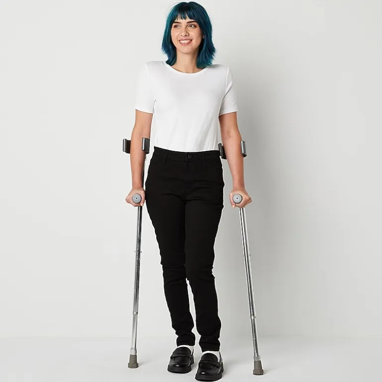a.n.a. Womens Mid Rise Adaptive Skinny Jegging