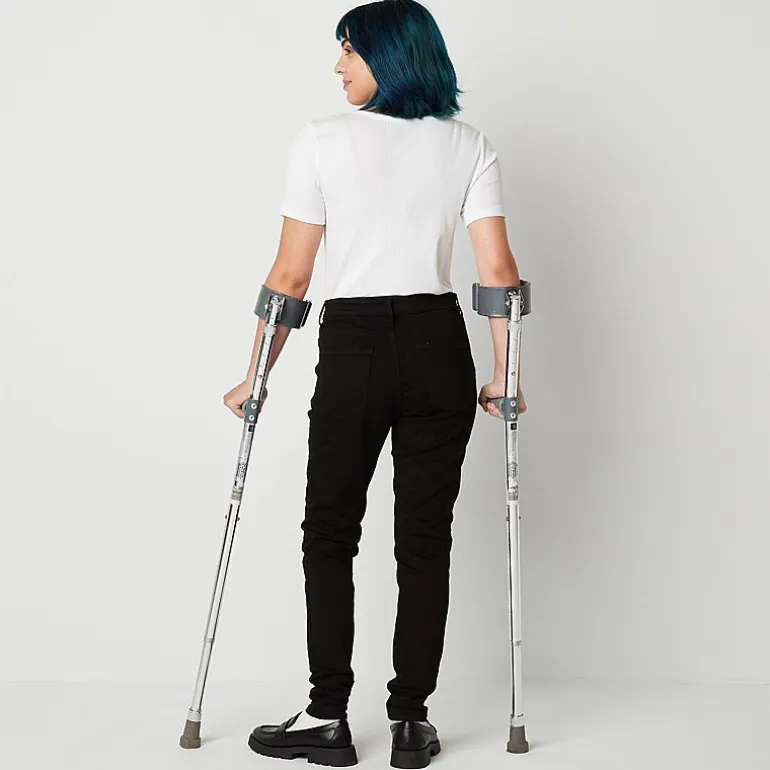 a.n.a. Womens Mid Rise Adaptive Skinny Jegging